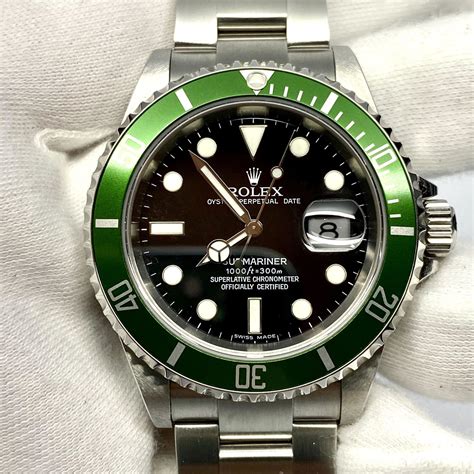 rolex submariner kermit 16601lv